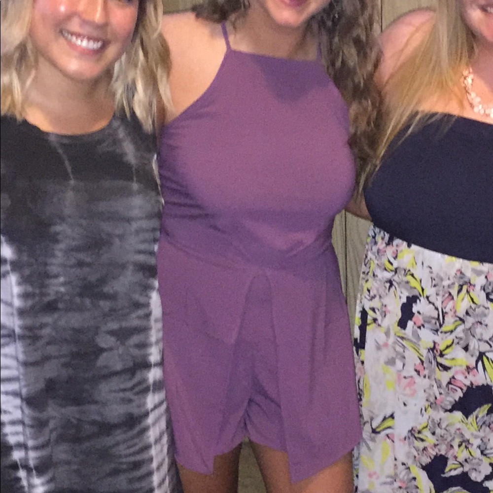 Purple Romper